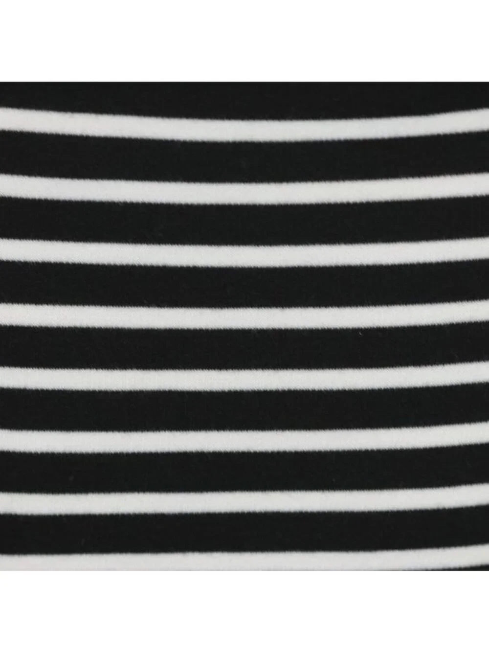 Banana Republic Women's Size 2 Black White Stripe Off The Shoulder Midi Dress